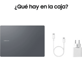 Portátil - Samsung Galaxy Book4 Pro, 16 WQXGA+, Intel® Evo™ Edition Core™ 5-125H, 16GB, 512GB, Arc®, W11H, IA, Gris