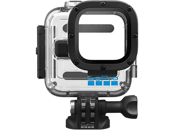 Carcasa cámara deportiva - GoPro Protective Housing, Para HERO11 Mini, Botones integrados, Hasta 60 m, Para buceo,  Transparente