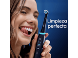 Recambio para cepillo dental - Oral-B iO Gentle Care, Pack de 6 unidades, Para encías sensibles, Blanco