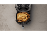 Freidora de aire - Philips Airfryer NA342/00 serie 3000, 7,2 L, 2000 w, 200 °C, 16 Programas, Tecnología RapidAir Plus, Pantalla Táctil, Negro/Oro