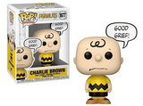 Figura Funko Pop! - Television: Peanuts - Charlie Brown (Good Grief), 9 cm, Vinilo