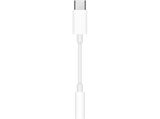 Apple, Adaptador de USB-C a toma para auriculares de 3,5 mm, Blanco