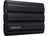 Disco duro SSD externo 2 TB - Samsung T7, USB Tipo C, SSD, Serie MU-PE1T0S Negro