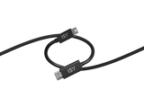 Cable HDMI - ISY IDP-1033, 1.5m, HDMI a miniDisplayPort 1.2, Negro