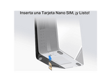 Router - Mercusys MB520-5G WiFi 6, 2402 Mbps, Ranura Nano SIM, Puerto LAN/WAN 2.5G, Hasta 256 Dispositivos, Compatible con EasyMesh y VoLTE, Blanco