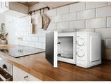 Microondas con grill - ok. OMWG 2024 W, 700 W, 5 Niveles, 20 l, Dos mandos giratorios, Blanco