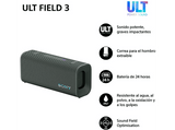 Altavoz inalámbrico - Sony ULT FIELD 3 (SRSULT30H) , Bluetooth portátil, ULT POWER SOUND, 24 horas, IP67, Resistente al agua, Correa, Compacto, Verde