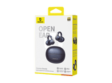 Auriculares True Wireless - Baseus Bowie Pro Open-Ear, 40 h de autonomía, Cancelación de ruido, Ultra-Ligeros, Resistencia IP67, Negro Cosmic