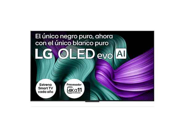 TV OLED 65" - LG OLED65M59LA, UHD 4K Inalámbrico, Procesador Inteligente α11 AI Processor 4K Gen2, Smart TV, DVB-T2 (H.265), Rocky Black