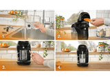 Cafetera de cápsulas - Bosch Tassimo Style TAS112E, 3.3 bar, 0.7 l, 1.400 W, Intellibrew, Tamaño Compacto, Sostenible, Negro