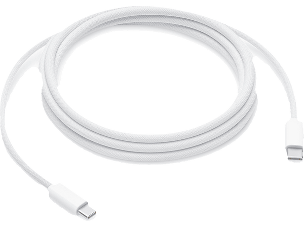 Apple Cable de USB-C de 240W, iPhone, iPad, Mac, AirPods, 2 metros, Blanco