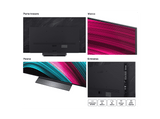 TV OLED 55 - LG OLED55C55LA, OLED 4K, Procesador Inteligente α9 AI Processor 4K Gen8, Smart TV, DVB-T2 (H.265), Negro