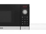 Microondas - Bosch FEL023MS2, 1270 W, 5 niveles, 20 l, Recetas Gourmet, Display Led, Negro