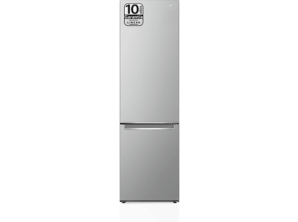 Frigorífico combi - LG GBP52PZNCN1, No Frost, 203 cm, 384 l, DoorCooling+™, FRESHConverter™, Inox antihuellas