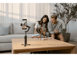Gimbal - DJI Osmo Mobile 8, Seguimiento Inteligente, Brazo extensible y Trípode, Autonomía hasta 10h, Para smartphones, Bluetooth, Negro