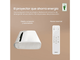 Proyector - Samsung The Premiere SP-LPU7DSAXXXE, Láser, hasta 120, UHD 4K, Blanco