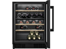 Vinoteca - Siemens KU21WAHG0, 3 glass panels, UV-filter, 44 botellas, 120 l, Negro
