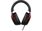 Auriculares gaming - HyperX Cloud III, Con cable, Audio espacial DTS®, Compatible PS5, XBOX Series X|S, Switch, Mac y móviles, Rojo