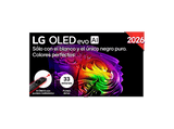 TV OLED 83 - LG OLED83G64LW, OLED evo 4K, Procesador Inteligente α11 AI Processor 4K Gen3, Smart TV, DVB-T2 (H.265), Gallery Design, Negro
