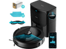 Robot friegasuelos - Cecotec Conga 7490 Immortal Home Genesis, 4en1, Incluye base autovaciado, 2600 Pa, 120 min, 3 L capacidad, 120 min, Negro