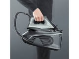 Centro de planchado - Rowenta Force Pro 300 VR5430, 2400 W, 310 g/min, 6.2 bar, Suela de Durilium Airglide, Verde