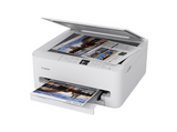 Impresora multifunción tinta - Canon PIXMA TS6550i, WiFi, Pantalla OLED de 1.42, Doble Cara, Blanco