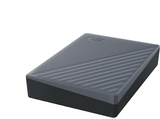 Disco duro externo 6TB - WD My Passport, Portátil, HDD, USB 3.2, Compatible con USB-C, Gris
