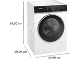 Lavadora carga frontal - SIEMENS iQ500 WG44H2A0ES, 9 kg, 12 programas, Blanco
