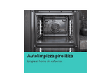 Horno - Siemens HB578GES3, Serie IQ500, Multifunción, Pirolítico e hidrolítico, 71 l, Humid Clean, perfectCooking 3D, 60 cm, Negro