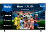 TV LED 75" - Haier H75K85FUX, UHD 4K, Google TV, Smart TV, Dolby Audio, Negro