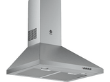 Campana - Balay 3BC663MX, Decorativa, inox, iluminación LED, 380 m³/h, filtro aluminio lavable