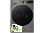 Lavadora secadora - LG F4DR7009AGS, Serie 700, 9 kg/6 kg, 1400 rpm, 14 programas, Inox antihuellas