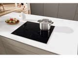 Placa inducción - Miele KM 7360 FL, 3 zonas, Zona grande 14-28 cm, 62 cm, ComfortSelect, Negro