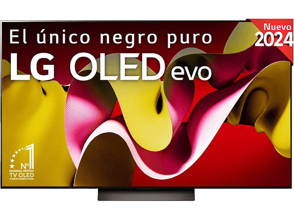 TV OLED 77" - LG OLED77C45LA, OLED 4K, Procesador Inteligente 4K α9 Gen7, Smart TV, DVB-T2 (H.265), Negro