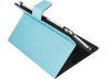 Funda tablet - Silver HT 19313, Hasta 10.4", Rotatoria 360º, Azul