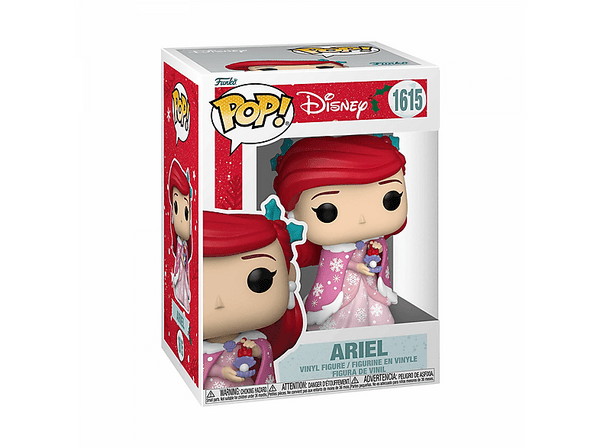 Figura Funko Pop! - Princesas Disney. La sirenita: Ariel, Vinilo, 10 cm
