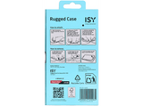Funda móvil - ISY ISC 6110, Samsung Galaxy A26, Resistente al agua y golpes, Soporte Plegable Integrado, Negro