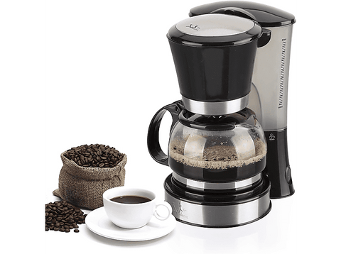 Cafetera de goteo - Jata ‎CA5040, 550 W, 8 tazas, Sistema Antigoteo, Filtro permanente, Negro