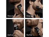 Barbero - Braun Series 7 BT7540, 10 accesorios para barba, 40 ajustes de longitud, Bloqueo de precisión, Lámina ProBlade, Wet&Dry, Azul