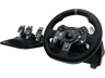 Volante - Logitech G G920 Driving Force Racing Wheel, Pedales ajustables, Para Xbox One/PC, Force Feedback, Giros de 900º, Negro
