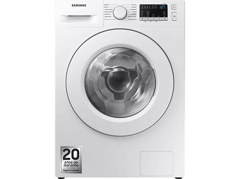 Lavadora secadora - Samsung WD80T4046EE/EC, 8 kg/5 kg, 1400 rpm, EcoBubble™, Programas de vapor, Blanco