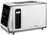 Tostadora - Ufesa OneTouch Duo, 850 W, 2 Ranuras Extra Anchas XL, 6 Niveles de tostado, Descongelar, Inox