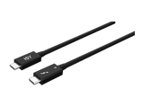 Cable - ISY IUC-1030, USB-C a Thunderbolt 4, 0.8m, 40 Gbps, 8K@60Hz, Negro