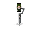 Gimbal - DJI Osmo Mobile 8P Standard Combo, Carga máx 300g, 10h Autonomía, Estabilización de Tres Ejes, Gris