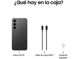 Móvil - Samsung Galaxy S24 FE, Graphite, 256GB, 8GB RAM, 6.7 FHD+, Exynos 2400,  4700mAh, Android 14