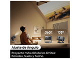 Mini proyector - Hisense C2, Láser Tricolor, Dolby Vision, IA Upscaling, Hasta 300, Gris metalizado