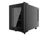 Vinoteca - Cecotec Bolero GrandSommelier 600 CoolCrystal, Termoeléctrico, Capacidad 6 botellas, Control táctil, Clase E, Luz LED, Black