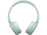 Auriculares inalámbricos - Sony WH-CH535G, Bluetooth 6.0, 55 h batería, Carga rápida, 360 Reality Audio, Conexión multipunto, Diadema, Verde