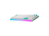 Teclado gaming - Logitech G G512 X 75, Cable, Dual Swap, Mecánico/Analógico TMR intercambiable, Tasa de sondeo 8K, RGB, Personalizable, PC-Mac, Blanco