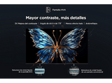TV QLED 55 - TCL 55P7K, UHD 4K, AiPQ Processor, Smart TV, DVB-T2, 60 Hz, Pantalla HVA, Dolby Atmos, Negro